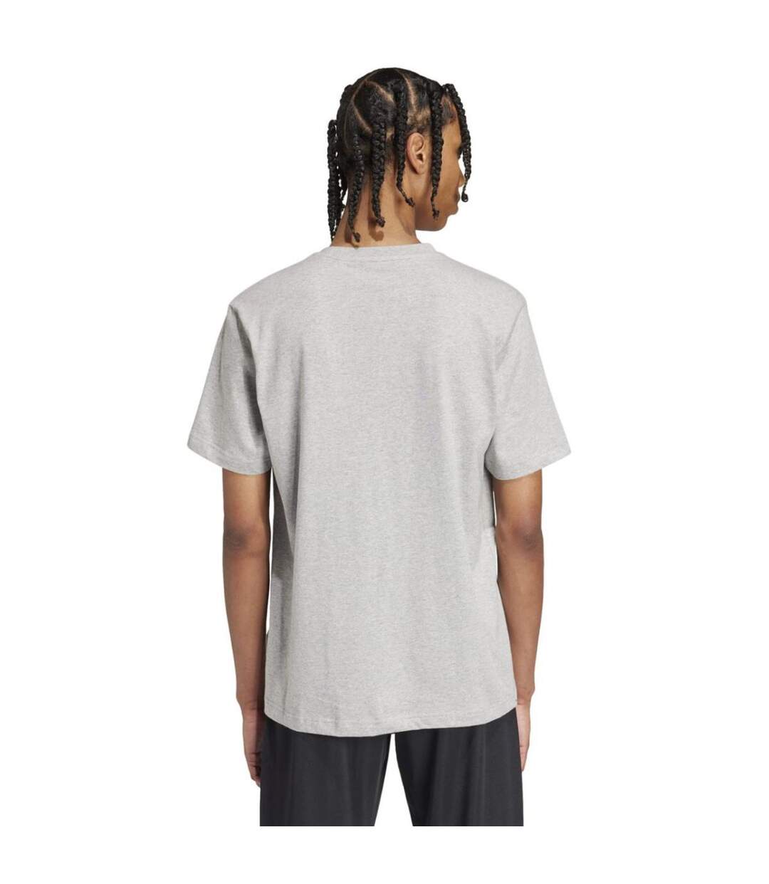 T-shirt Style Graphique Modern Essentials Homme Gris Adidas-3