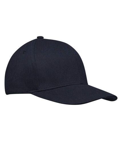 Unisex adult opal aware recycled 6 panel baseball cap navy Elevate NXT