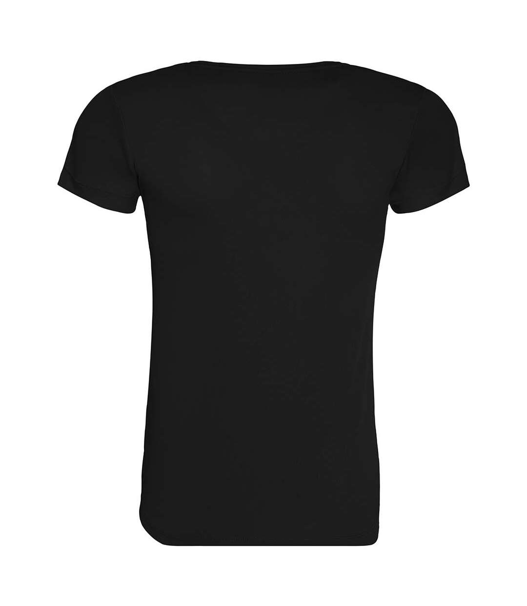 T-shirt cool femme noir Awdis-2