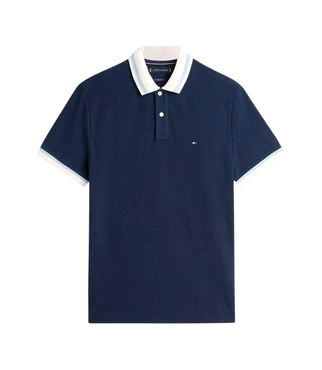 Polo Hommes Regular Marine De Nuit Tommy Hilfiger-1