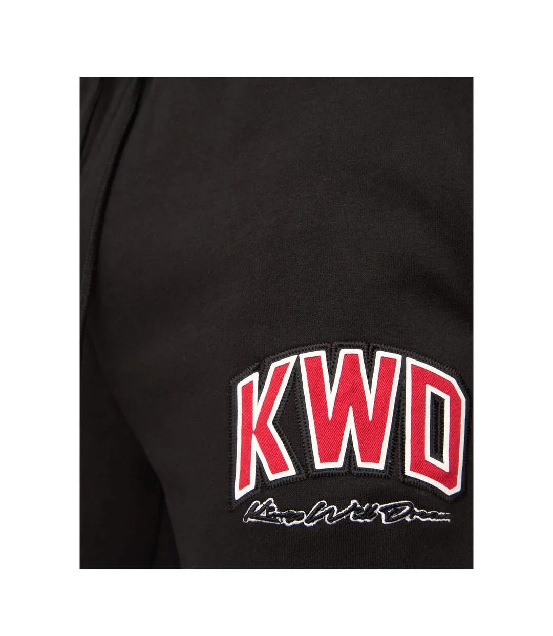 Mens Kingdome Jogging Bottoms Black Kings Will Dream-4