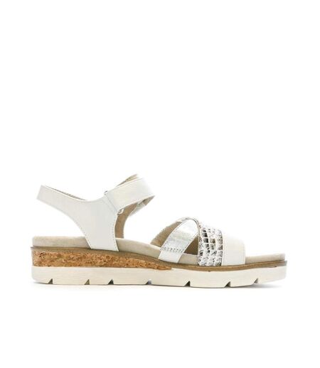 Sandales blanches femme relifejubroie