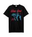 T-shirt slippery when wet adulte noir Amplified-1