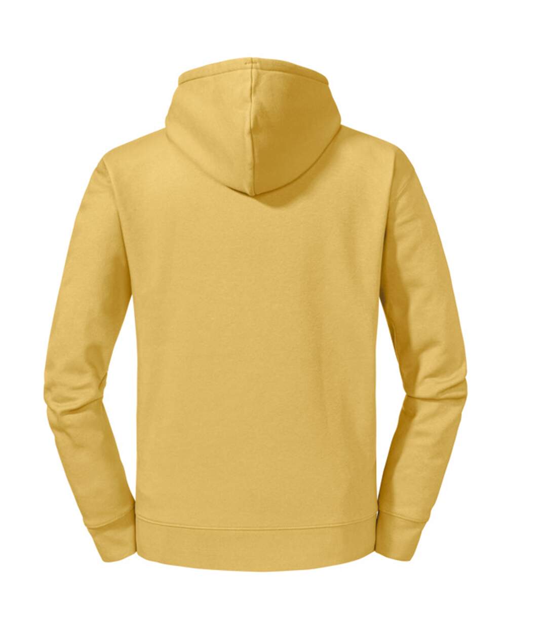 Mens Authentic Hoodie Mustard Russell-2