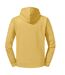 Mens Authentic Hoodie Mustard Russell-2