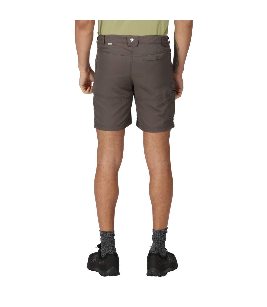 Short de marche leesville homme gris foncé Regatta