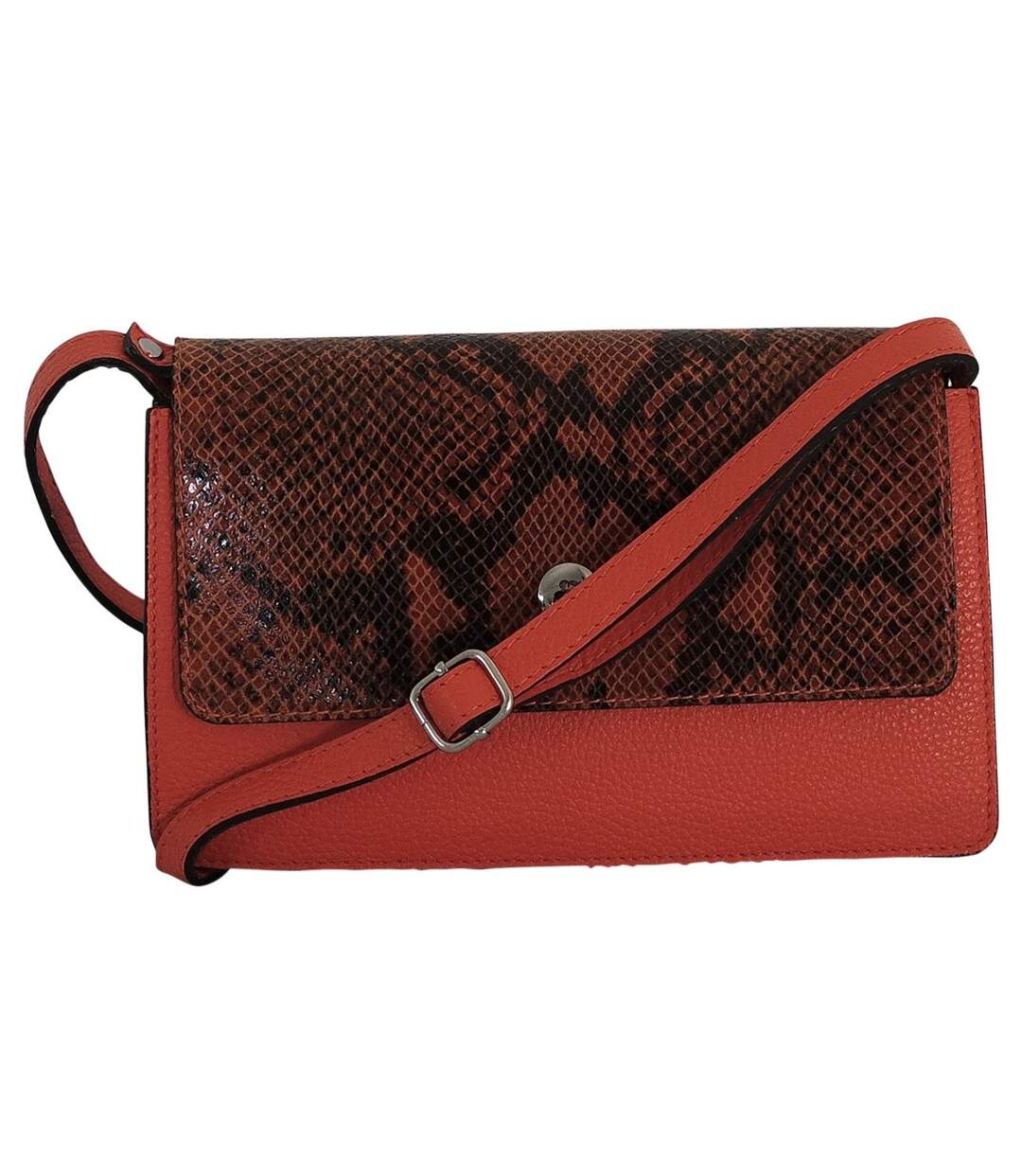 Sac bandoulière cuir python