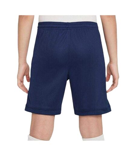 Childrens/kids Academy 25 Dri-fit Shorts Navy Blue Nike