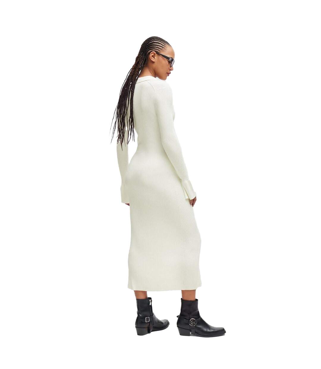 Robe sharren femme naturel Hugo-2