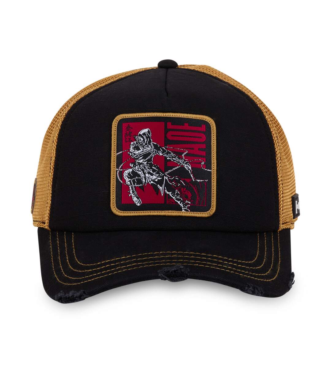 Casquette trucker premium en bambou avec filet Assassin's Creed Naoe Capslab-2