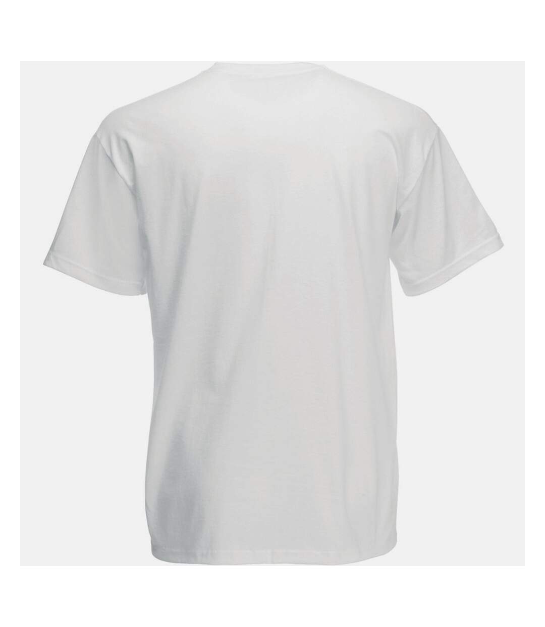 T-shirt manches courtes homme blanc Fruit of the Loom