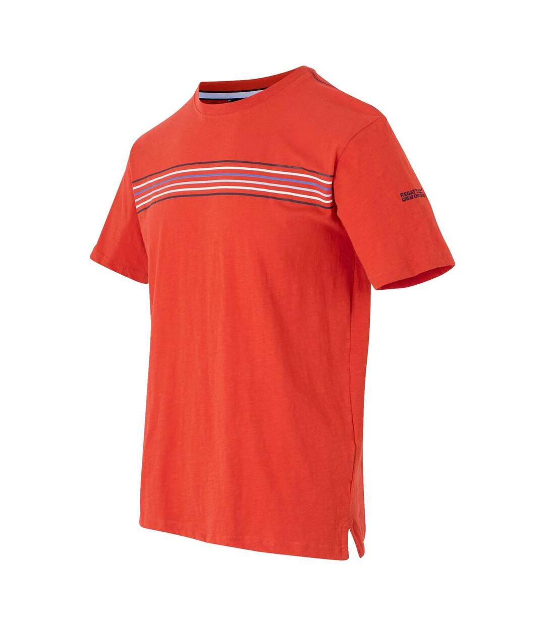 T-shirt ravia homme rouge coquelicot Regatta-3