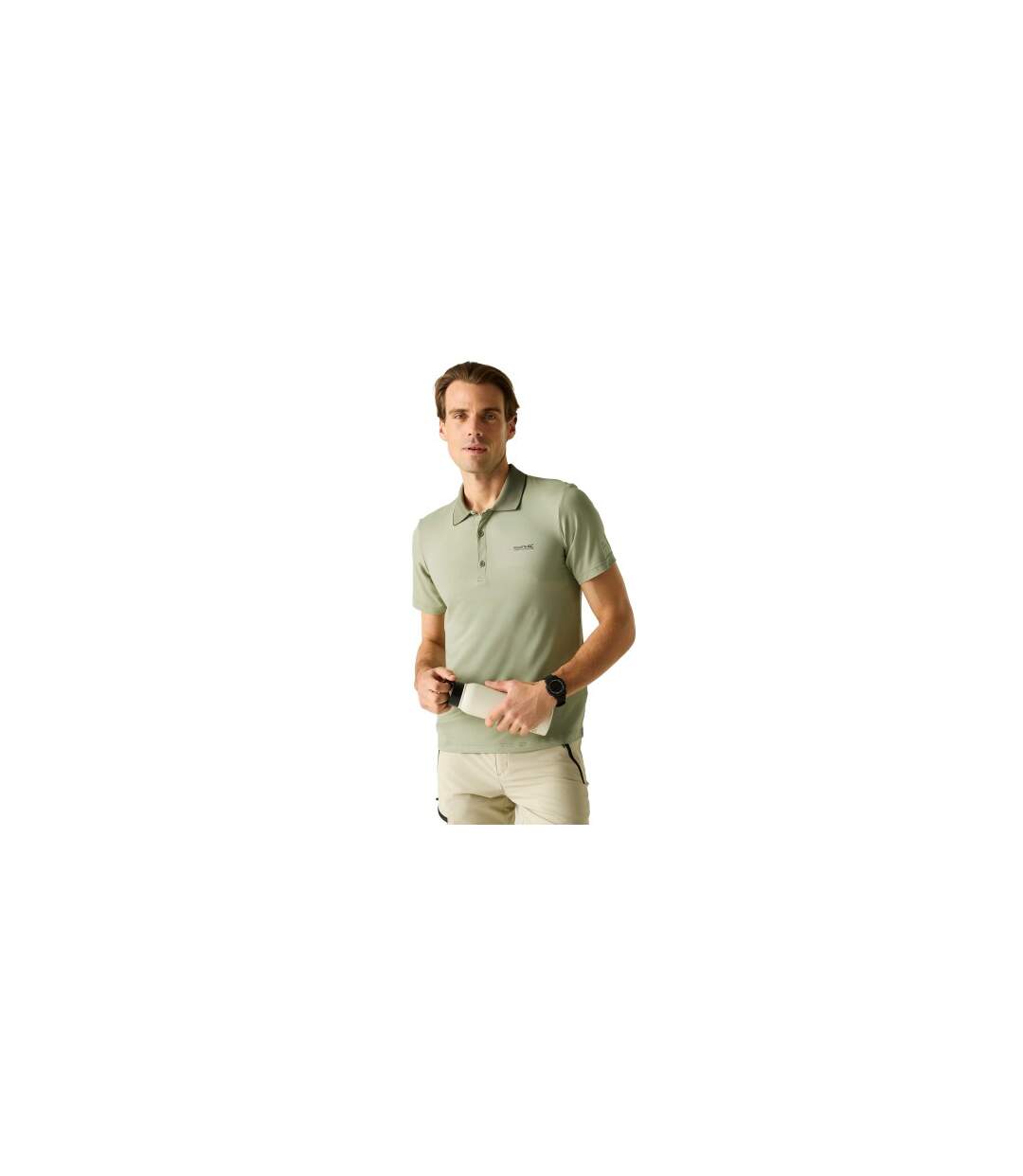 Polo Maverik Homme Sauge Clair Regatta-1