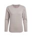 T-shirt Manches Longues Motif/style Rayé Akona Femme Blanc Cassé Craghoppers-2