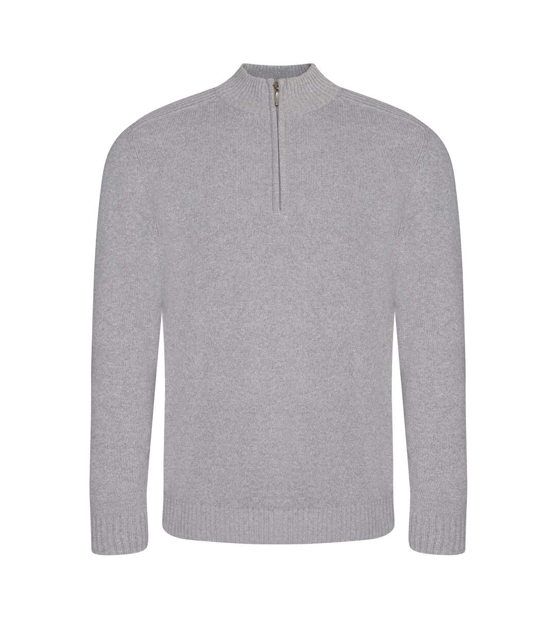 Ecologie Mens Wakhan Zip Neck Sweater (Heather) - UTPC3065-1