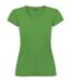 Womens/ladies victoria t-shirt tropical green Roly