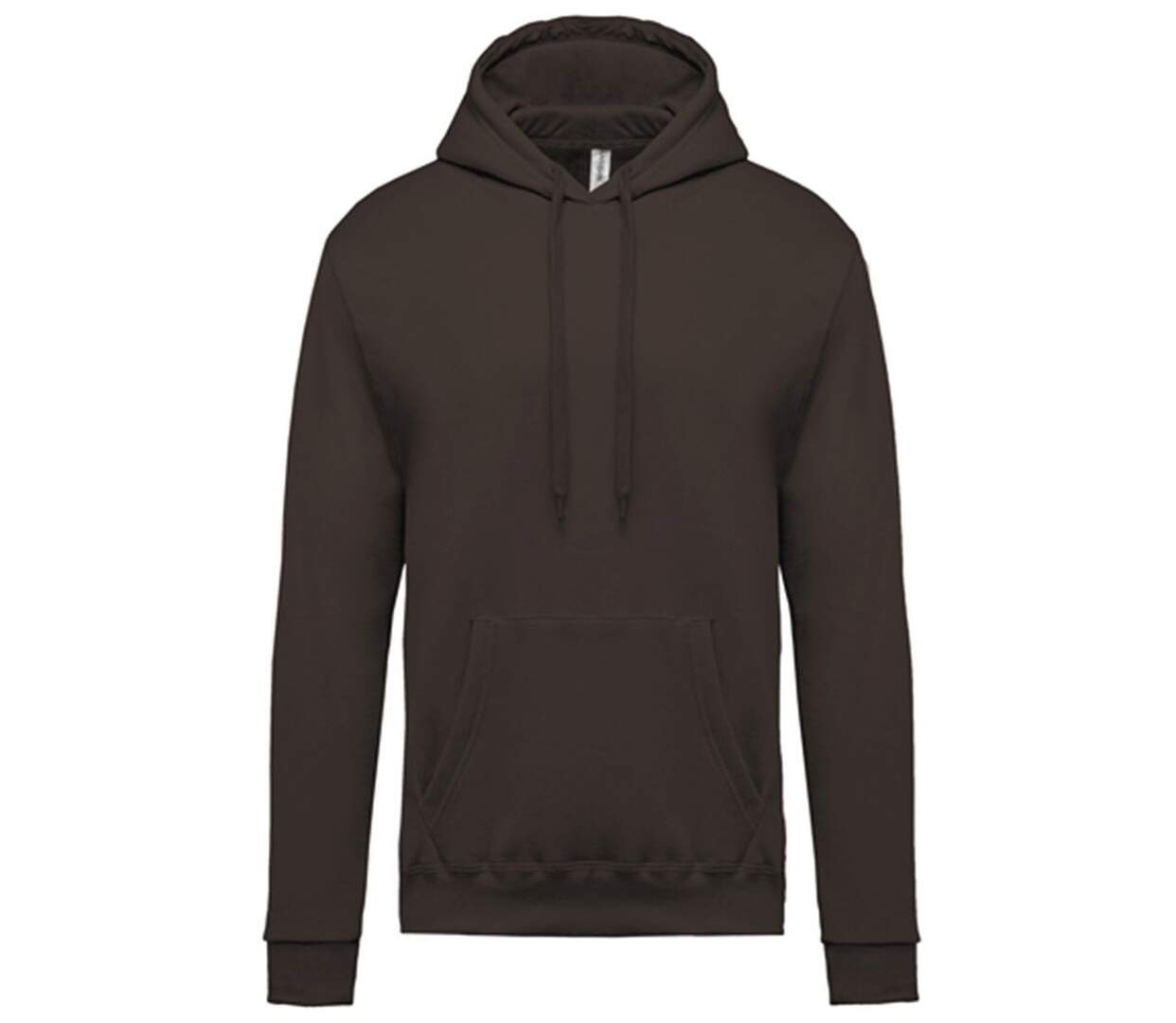 Sweat-shirt à capuche - Unisexe - K476 - marron chocolat-1