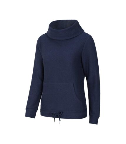 Womens/ladies cambridge cowl neck top navy Mountain Warehouse