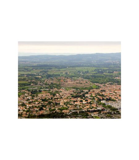 Vol en hélicoptère de 20 min au-dessus de Carcassonne pour 2 personnes - SMARTBOX - Coffret Cadeau Sport & Aventure
