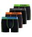 Lot de 4 Boxers homme Aktiv Sport Fluo Freegun-1