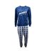 Pyjama Homme Long SWEET SECRET Q2733 POLAIRE MARINE-1