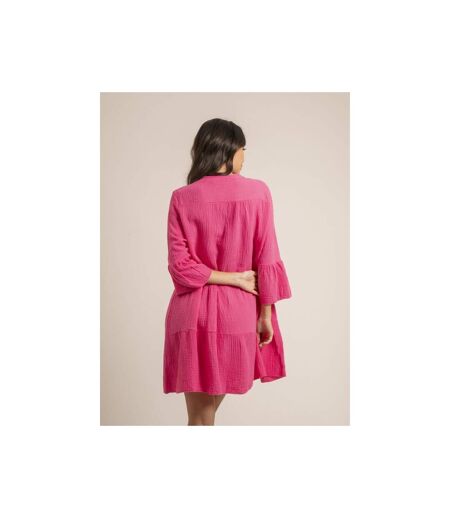 Robe courte gaze de coton IELLA - Dona X Lisa