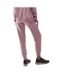 Pantalon De Jogging Motif/style Uni Femme Rose 4F-3