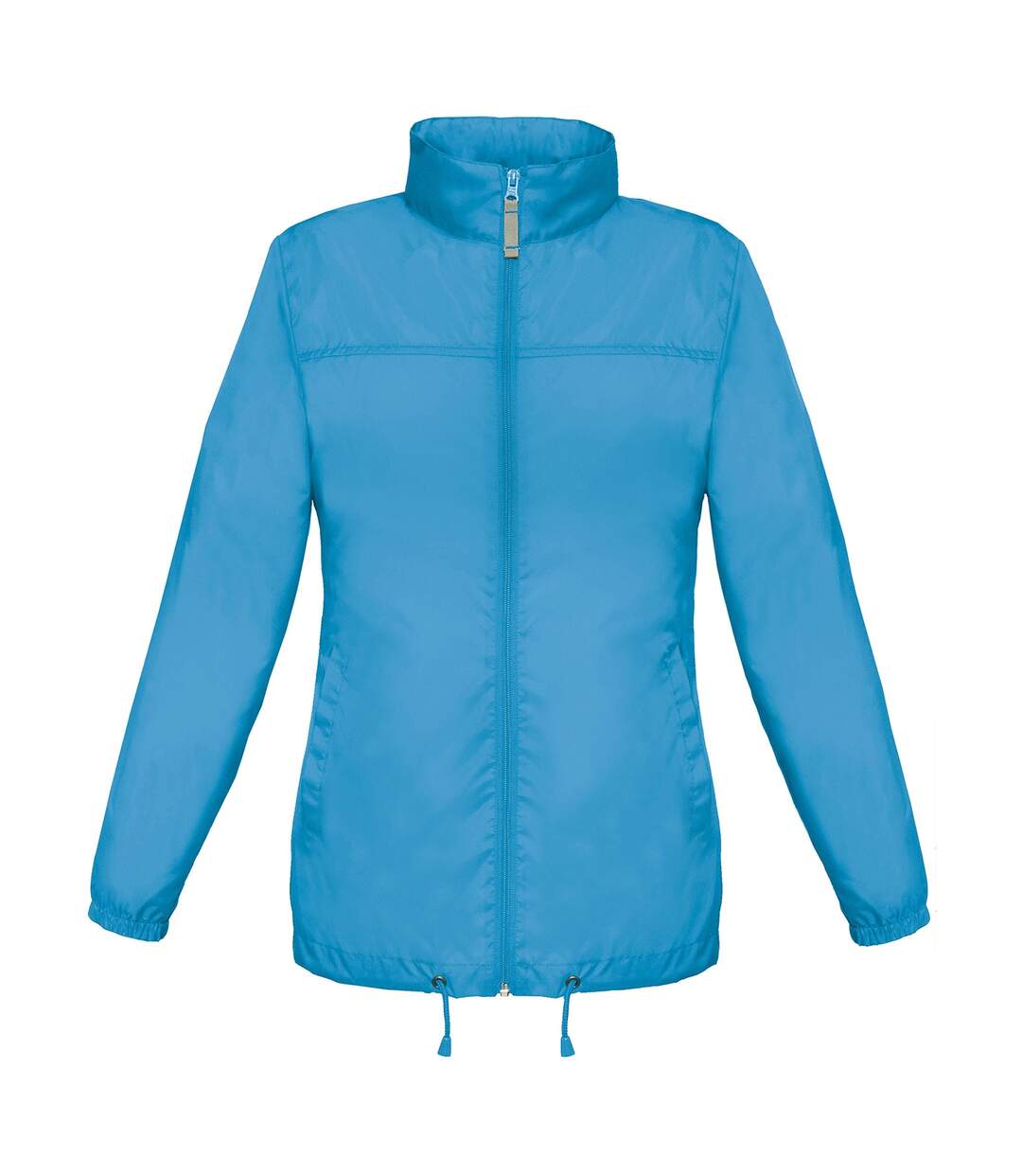 Coupe vent imperméable femme - JW902 - bleu atoll