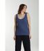 Debardeur Col Lurex Femme Deb Summer Twilight (marine) | Gerard PasquierPasq-1