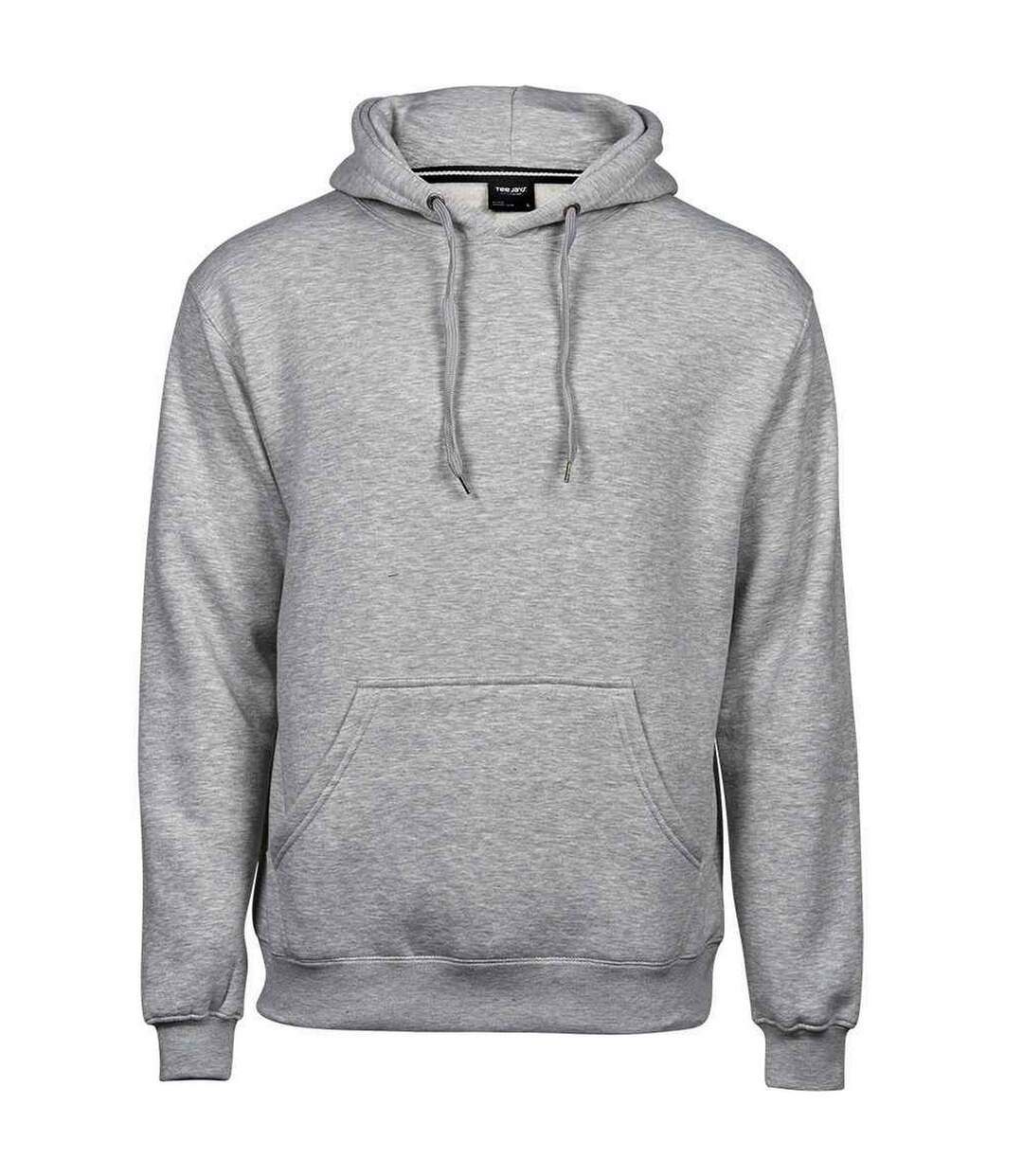 Sweat capuche hommes gris chiné Tee Jays