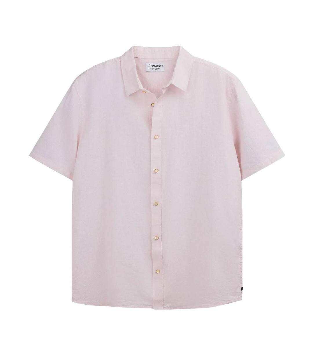 Chemise rose clair homme teddy smith pietro-1