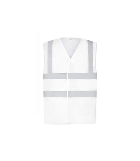 Gilet Haute Visibilité Cool Adulte Blanc Yoko