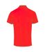 Premier Mens Coolchecker Pique Short Sleeve Polo T-Shirt (Strawberry Red)