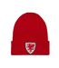 Knitted Beanie Red FA Wales-1