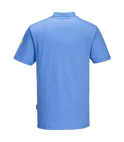 Portwest Mens Anti-Static Polo Shirt (Hamilton Blue) - UTPW545
