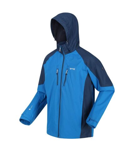Regatta Mens Calderdale IV Waterproof Softshell Hooded Walking Jacket (Moonlight Denim)