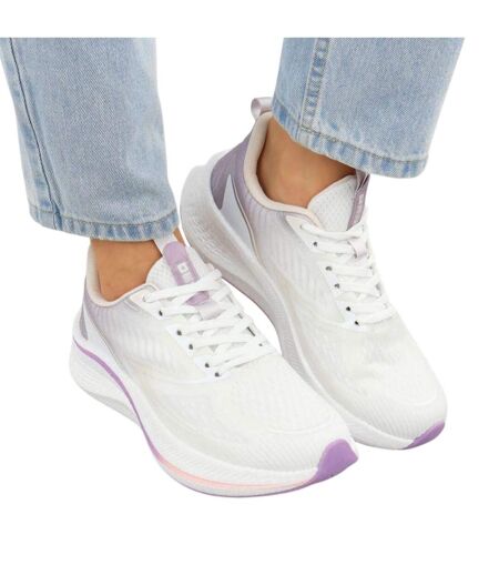 Chaussures Course À Pied Style Logo Femme Blanc Big Star