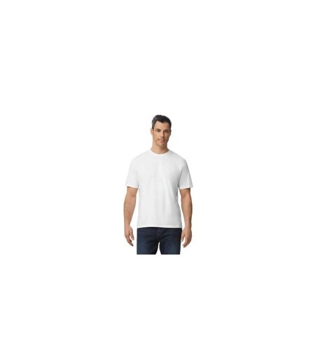 T-shirt Uni Manches Courtes Softstyle Homme Blanc Gildan