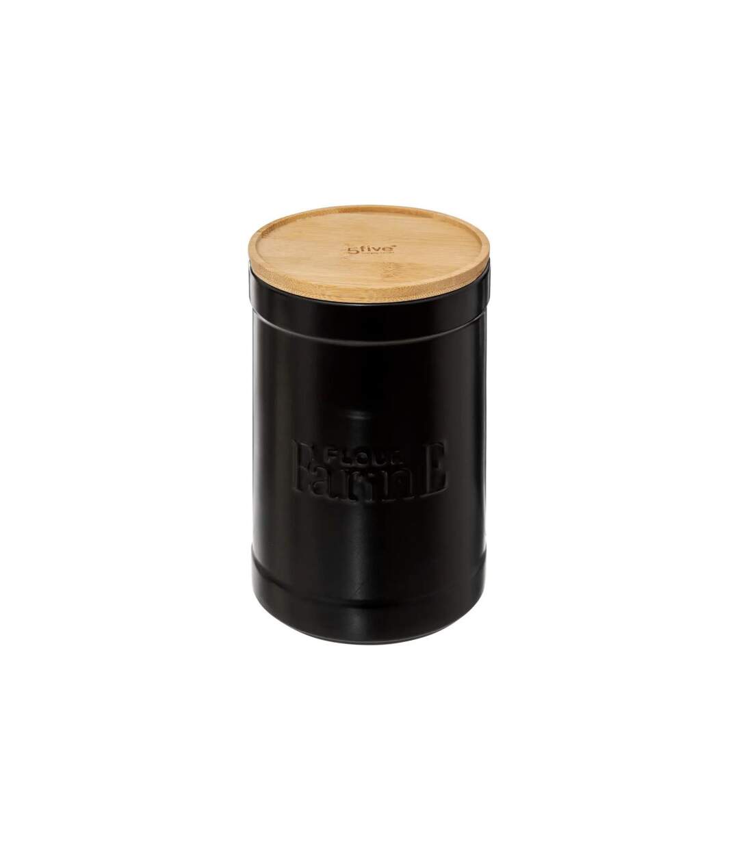 Boîte à Farine Natureo 19cm Noir-1