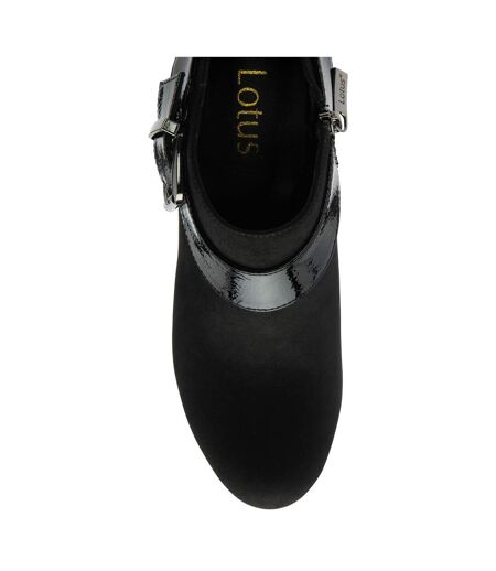 Bottines Femme Noir Lotus Shoes