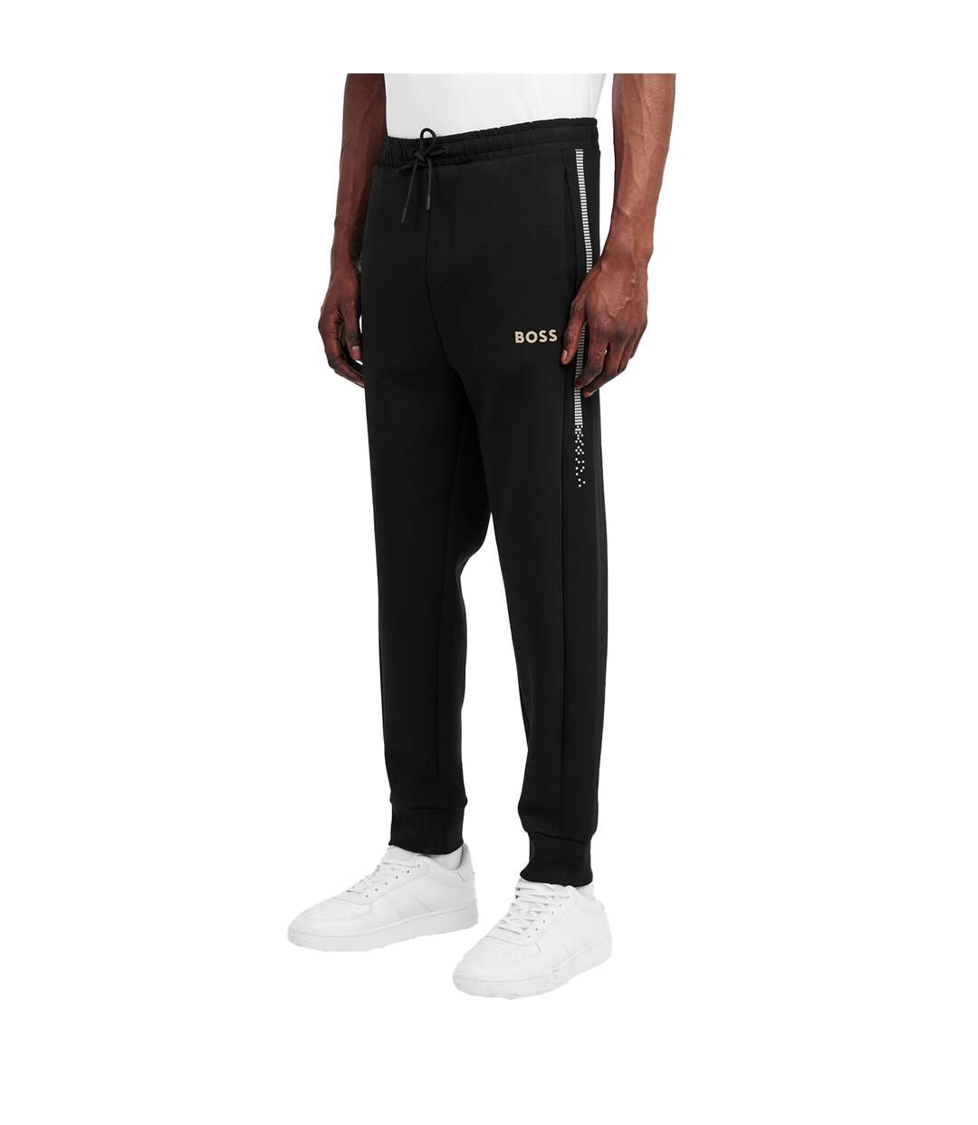 Pantalon De Jogging Hadiko Homme Noir Boss-4