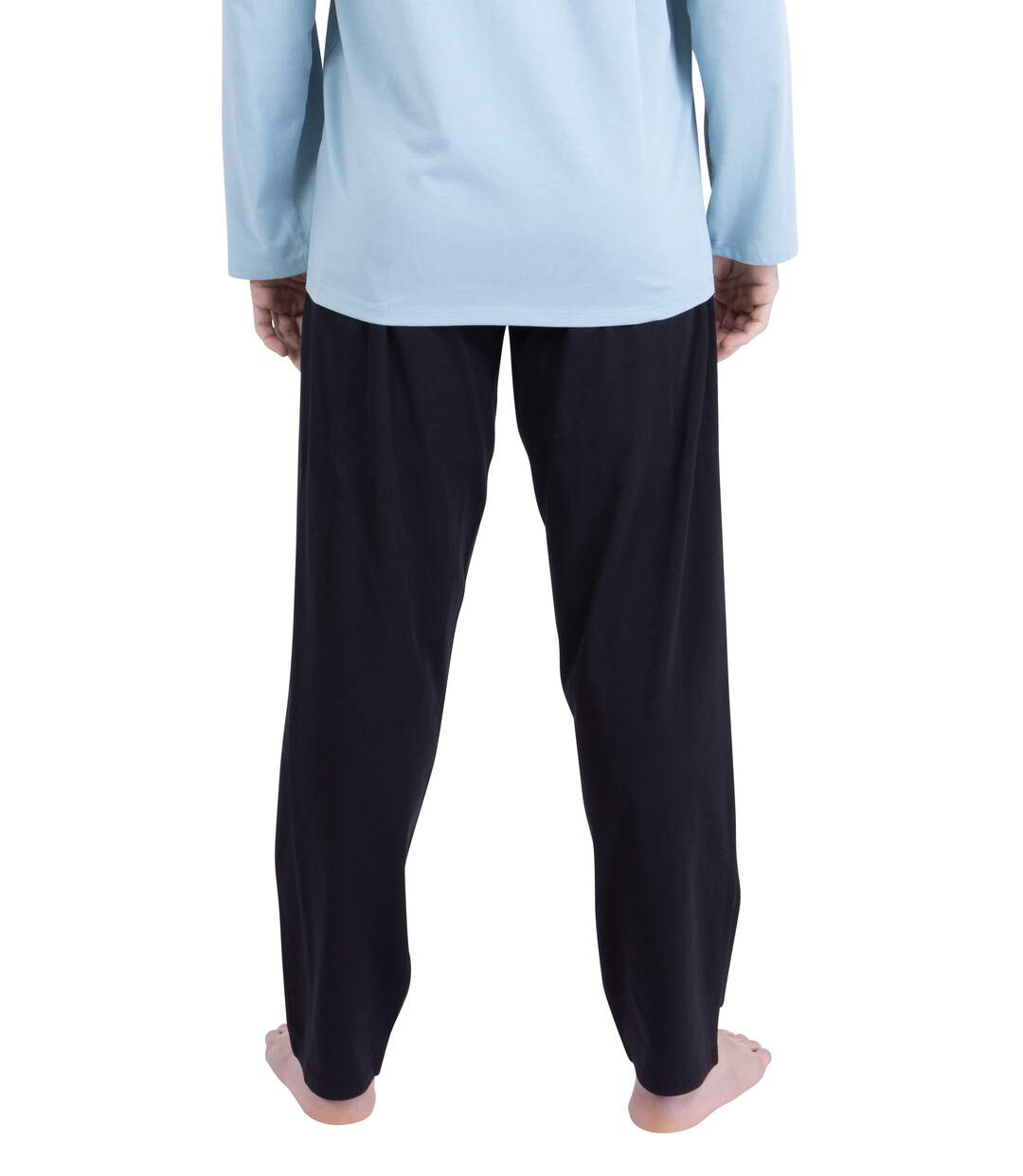 Pyjama long homme Ecopack Sérigraphie Athena-4