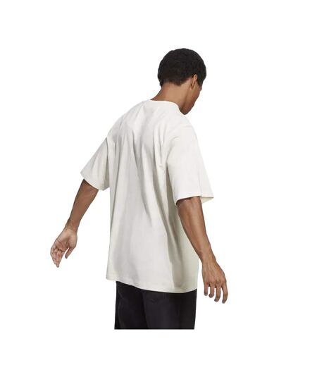 T-shirt homme blanc cassé Adidas
