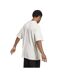 T-shirt homme blanc cassé Adidas-2
