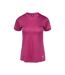 T-shirt Nalso Femme Rose Martes-2