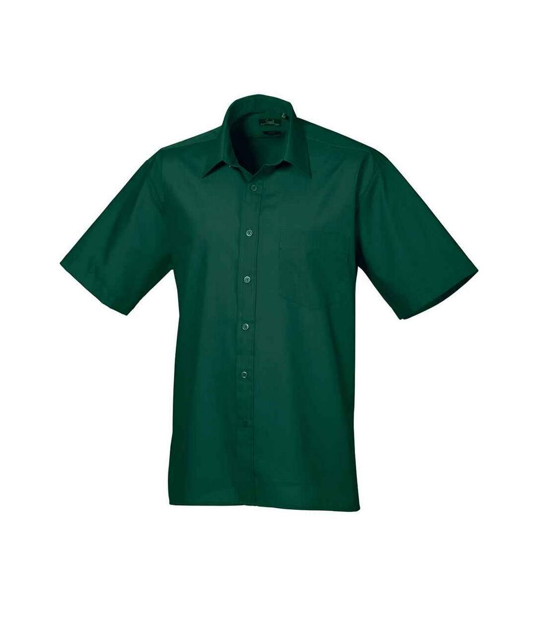 Chemise Homme Vert Bouteille Premier-1