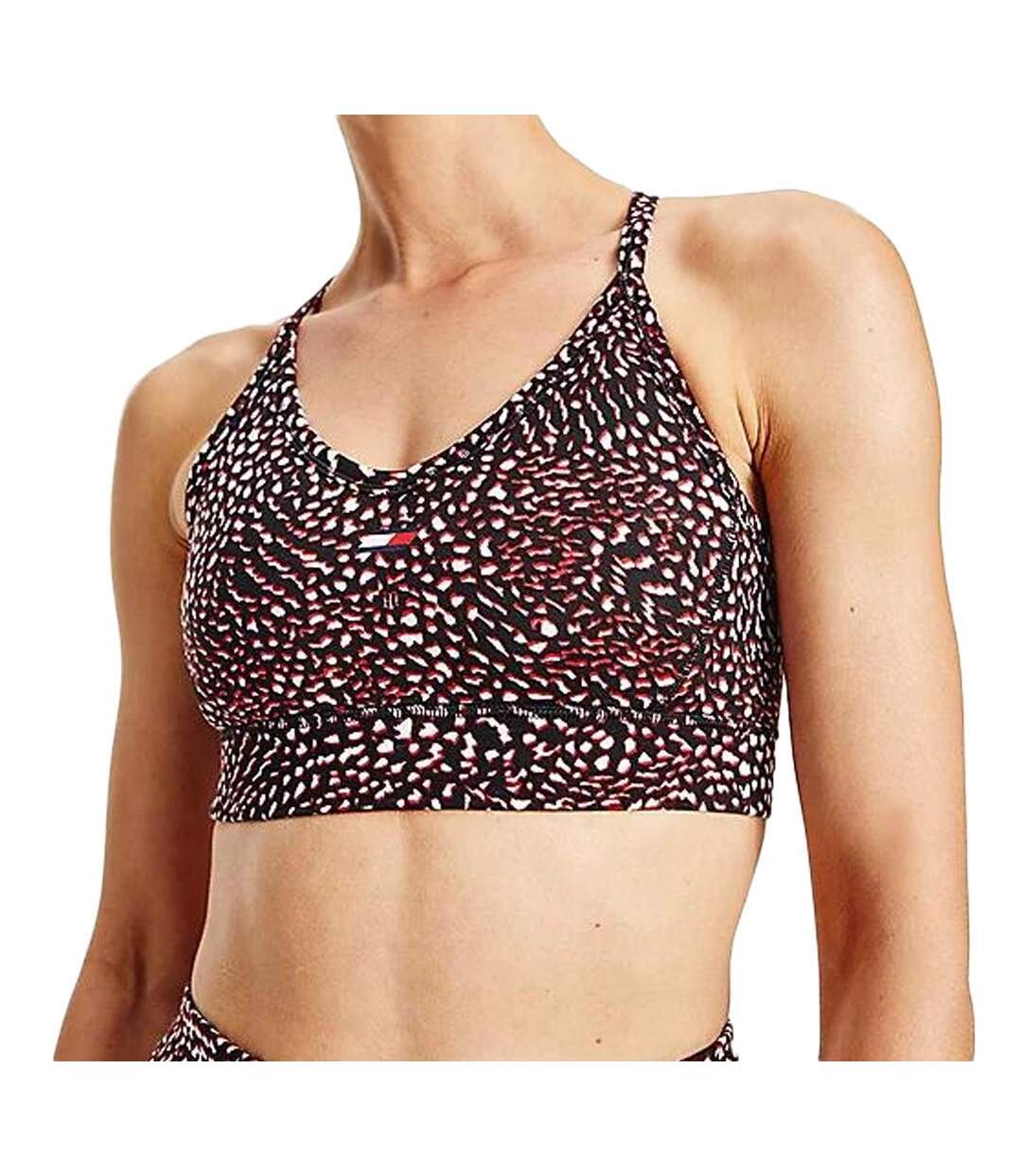 Brassière Noir imprimé Femme Tommy Hilfiger Light Intensity - S