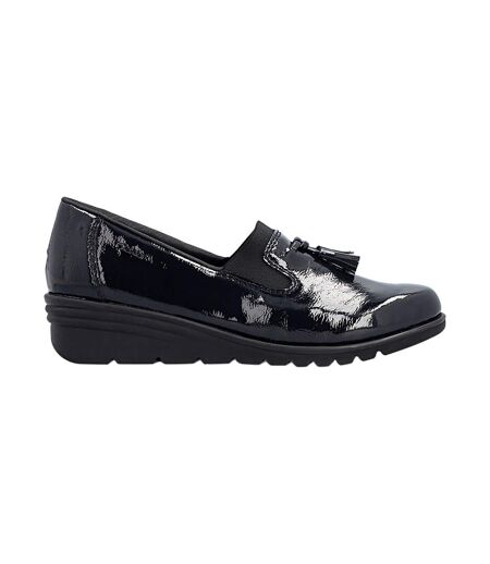 Mocassins Compensé Cuir Rieker SoftLack