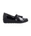 Mocassins Compensé Cuir Rieker SoftLack-2