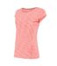 Womens/ladies hyperdimension ii t-shirt peach bloom Regatta-3
